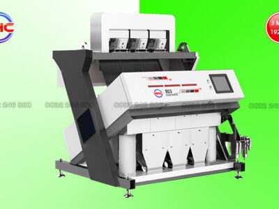 Máy bắn màu cà phê 3 máng