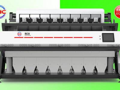 Máy bắn màu cà phê 7 máng 7 may ban mau ca phe 8 mang 2