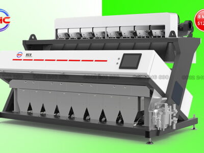 Máy bắn màu cà phê 7 máng 6 may ban mau ca phe 8 mang