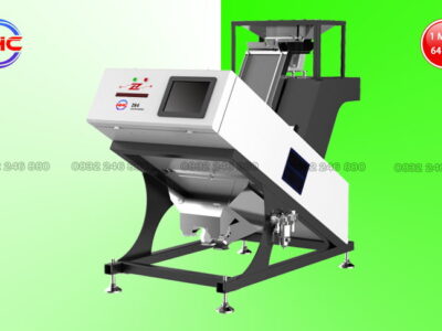 Máy bắn màu cà phê mini 1 máng