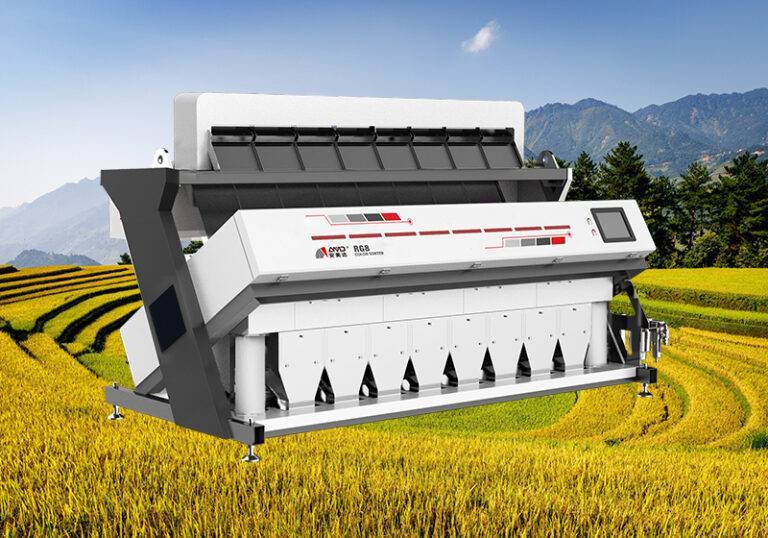 Máy tách màu gạo