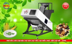 Máy tách màu hạt mini 1 máng