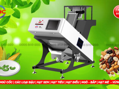Máy tách màu hạt mini 1 máng