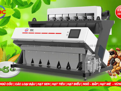 Máy tách màu hạt 7 máng